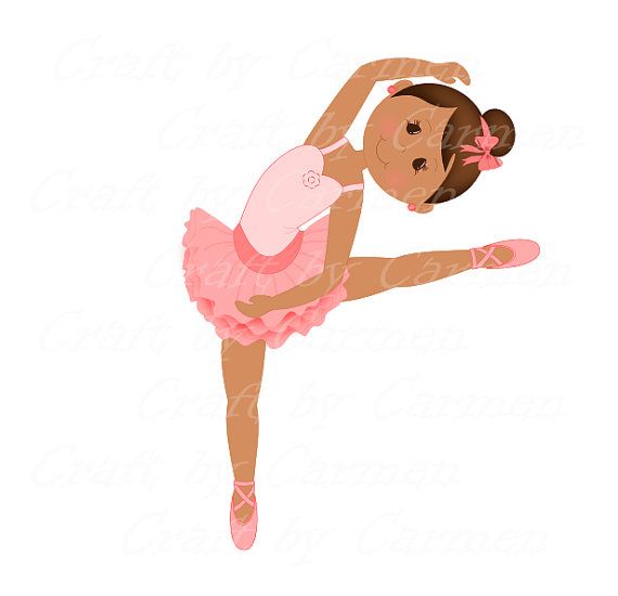 570x550 Ballerina Clip Art Dancer Ballet Digital Art By Craftbycarmen My