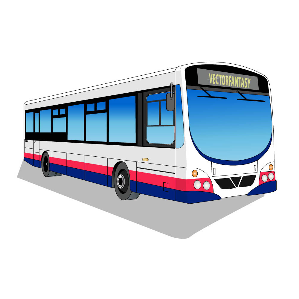 1000x1000 Clipart Of A City Bus Panda Free Images