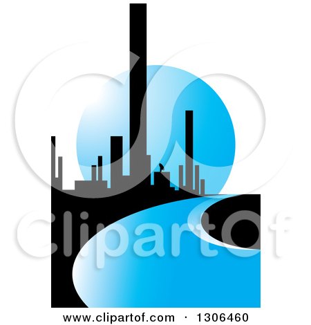 450x470 Royalty Free (Rf) Clipart Of Cities, Illustrations, Vector Graphics