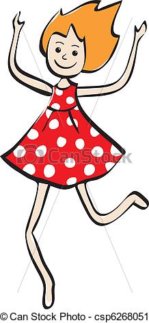 218x470 Little Girl Dress Clipart Clipart Panda