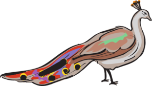 297x168 Colorful Peacock Png, Svg Clip Art For Web