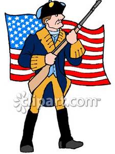 225x300 Revolutionary Soldier Clip Art Clipart