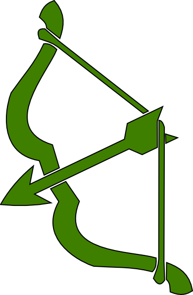 390x596 Bow N Arrow Clip Art