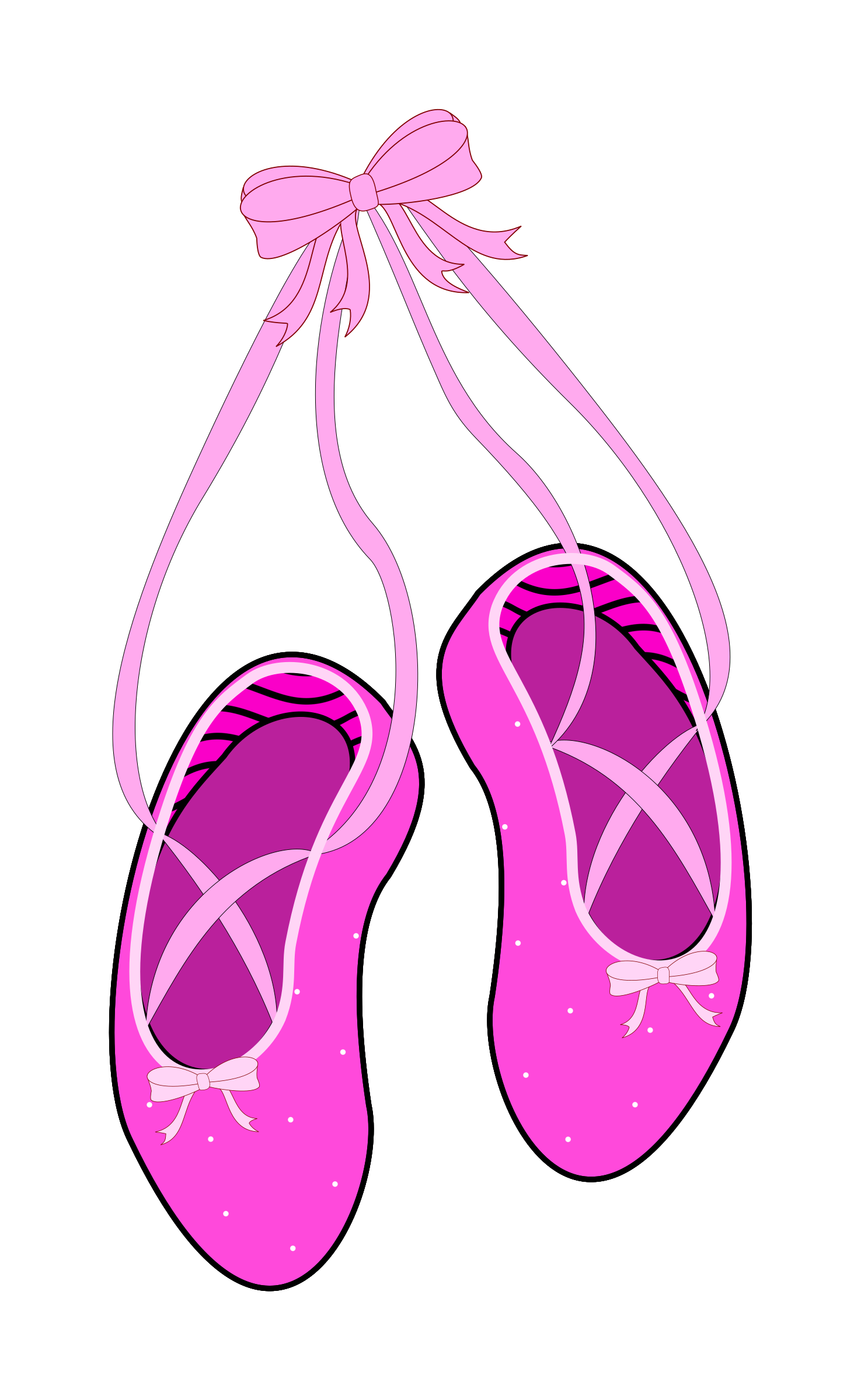 1475x2400 Incredible Decoration Ballet Dance Shoes Clipart Slippers