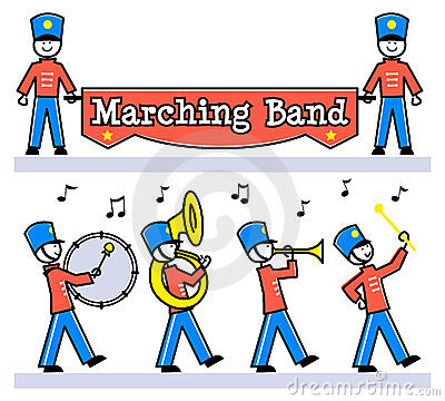 400x360 Marching Clipart