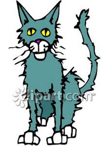 225x300 Stray Cat Clipart
