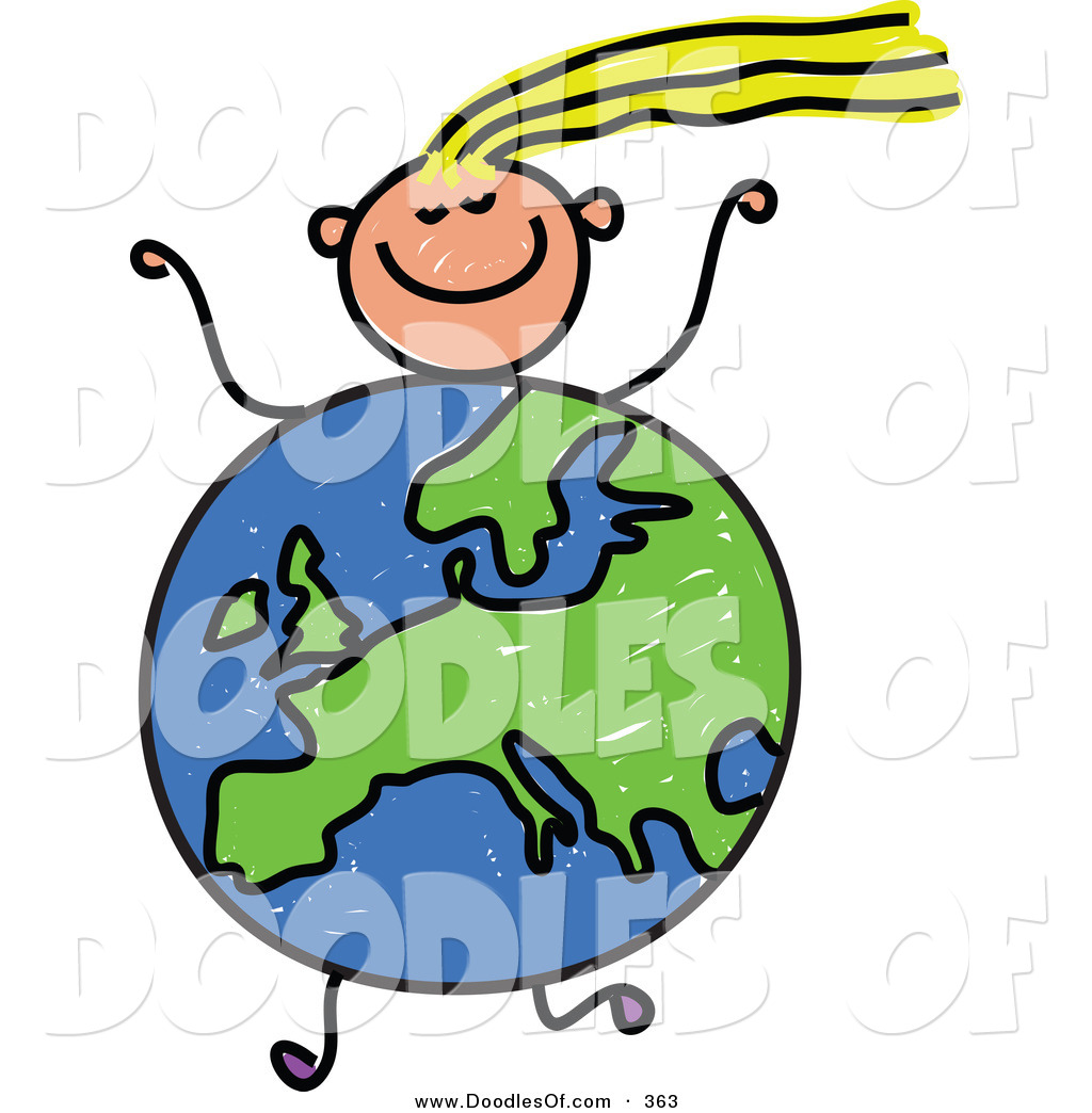 1024x1044 Vector Clipart Of Childs Sketch Of Running Girl
