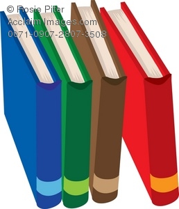258x300 Book In A Library Royalty Free Clip Art Image