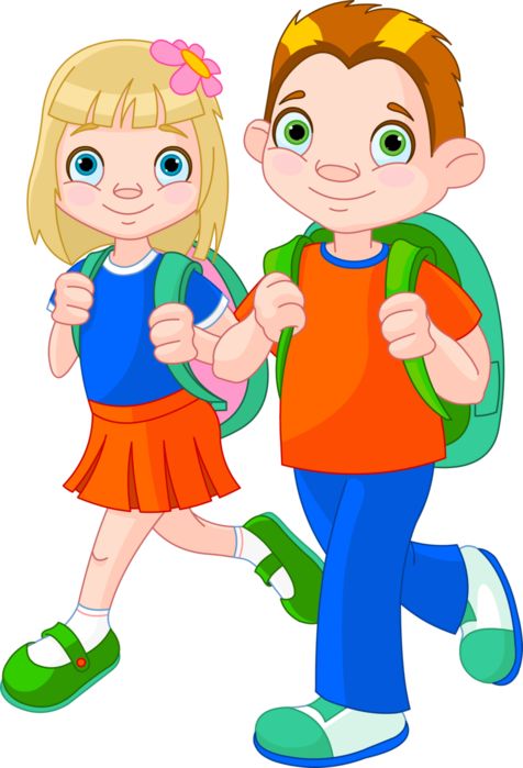 Clipart Of Boy And Girl