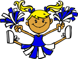 320x240 Cheerleader Clip Art Cheer Clipart 6