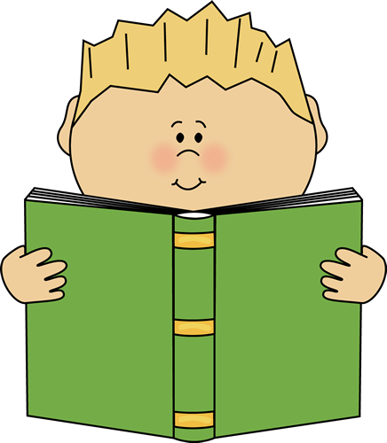 436x500 Boy Reading A Book From Mycutegraphics School Kids Clip Art