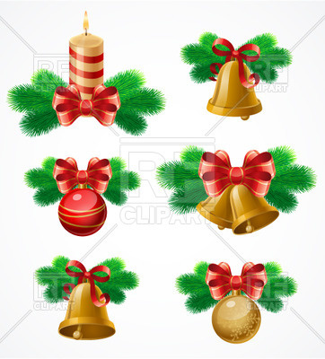 362x400 Set Christmas Decor Elements