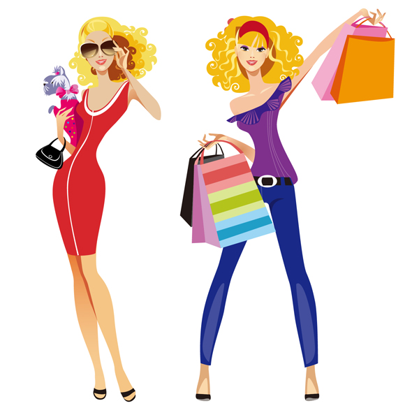 600x584 Shopping Clipart
