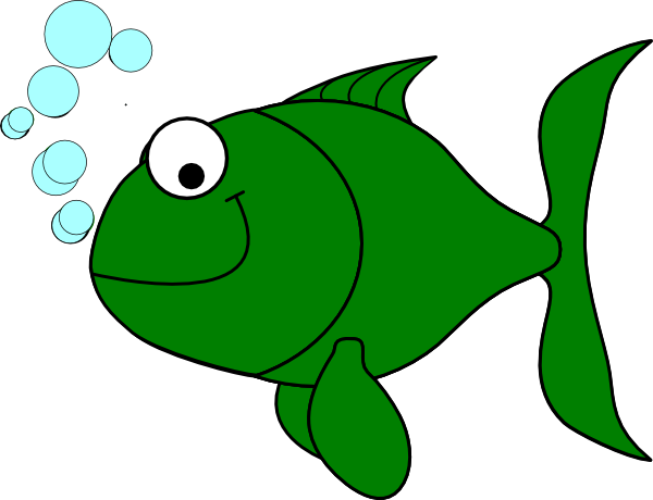 600x460 Green Cartoon Fish Greenfish Clip Art Green With Envy