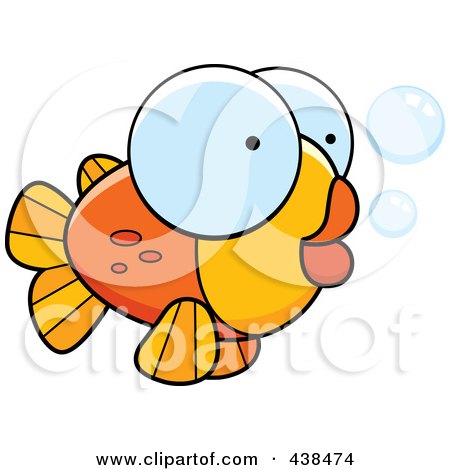 450x470 Clipart Angry Goldfish