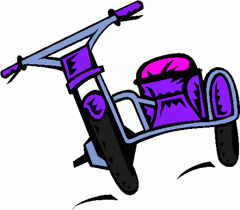 490x428 Cute Motorcycle Cliparts