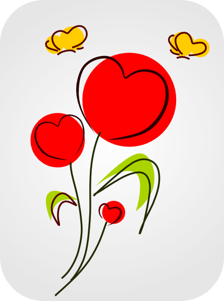 444x596 Flower 15 Clip Art