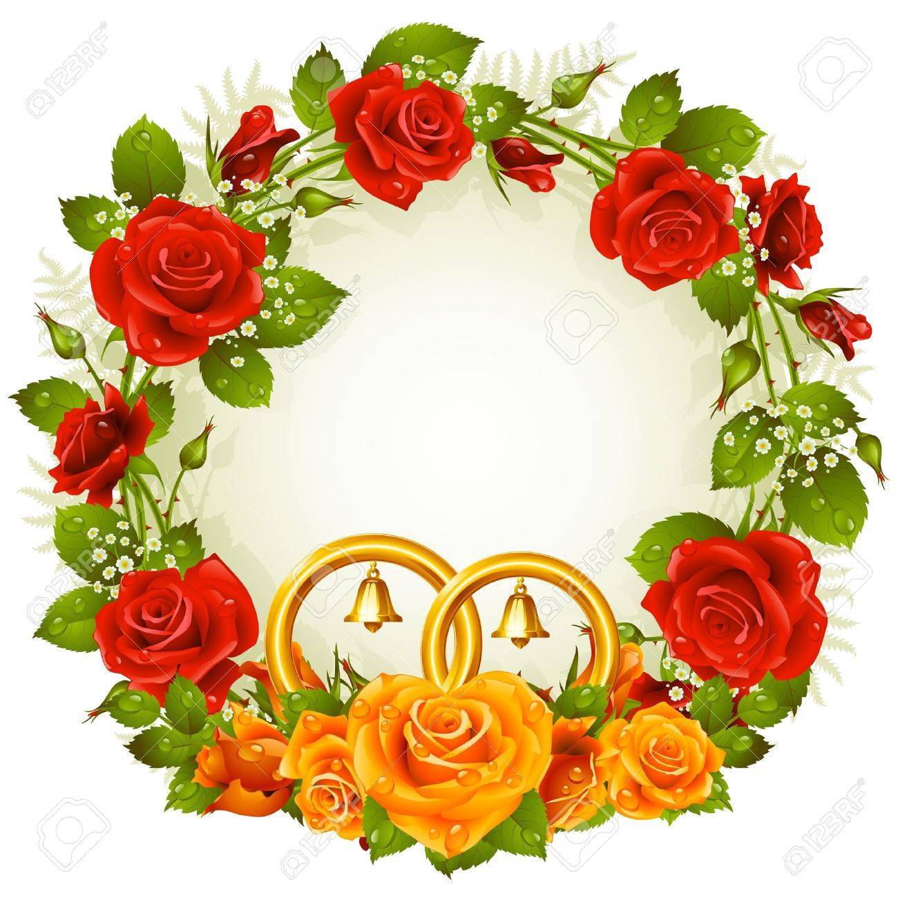 1300x1300 Orange Flower Clipart Heart Flower Free Collection Download