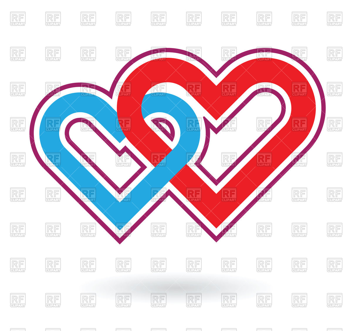 1200x1129 Two Hearts