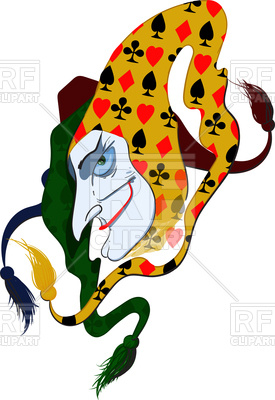 275x400 Evil Joker Very Unkindly Smiles And Looks In Dunce Cap Royalty