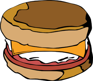 300x261 Fast Food Breakfast Ff Menu Clip Art