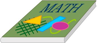 340x150 Math Book Clip Art