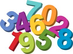 250x184 Clip Art Numbers 1 Clipart