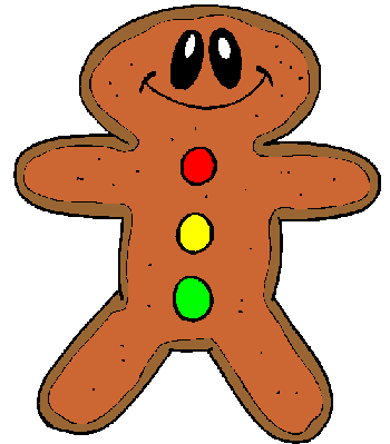350x399 Free Gingerbread Man Clipart Clipartmonk Clip Art Images
