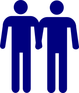 255x299 Men Holding Hands Clip Art