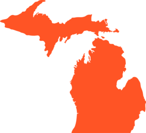 298x273 Michigan Orange Clip Art