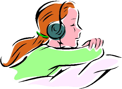 490x358 Clip Art Activities Listening To Music