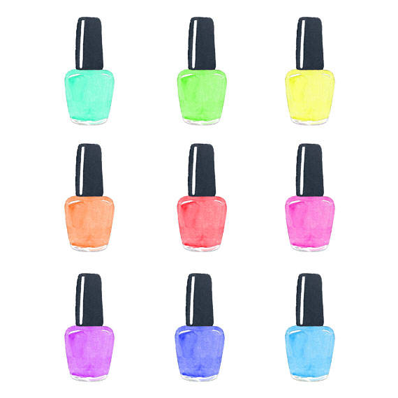 Clipart Of Nail Polish at GetDrawings | Free download