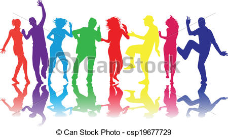 450x271 Illustration Of People Dancing