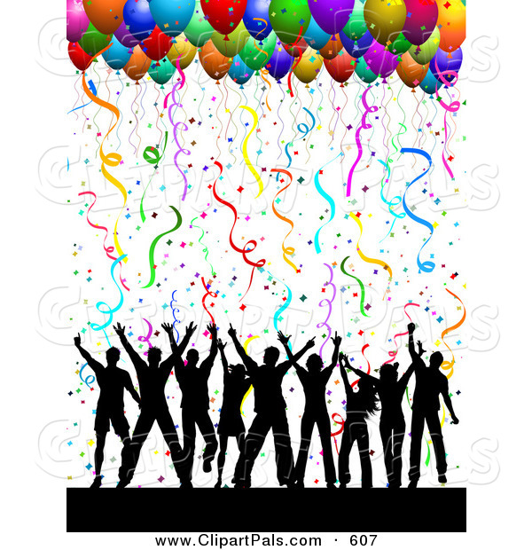 600x620 Party Clipart Dancing