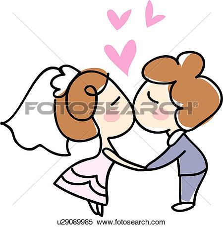 450x457 Two People Kissing Clipart Wedding Collection