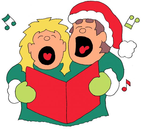 600x546 Carol Singers Clipart Clipartmonk