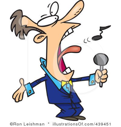 400x420 Fresh Singer Clip Art Italian