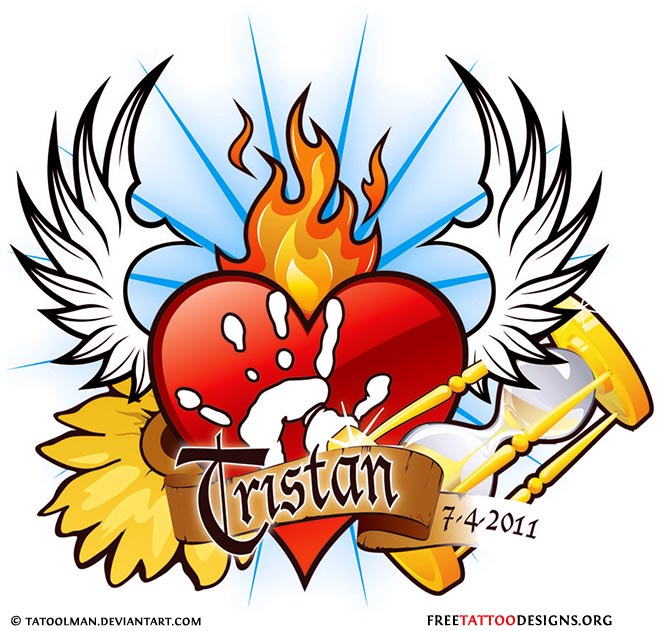 658x631 Collection Of Heart With Wings Tattoo Graphic