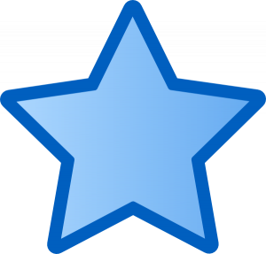 300x287 Blue Star Clipart Blue Star Clip Art