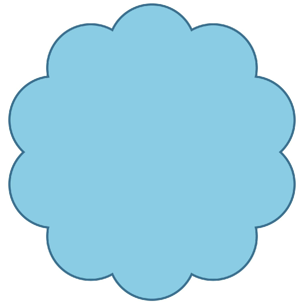 600x600 Shapes Clipart Circle Outline