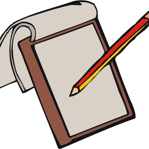 600x600 Pencil And Paper Clip Art Clipart Panda Free Clipart Images