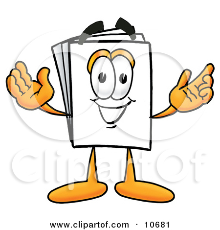 450x470 Paper Clip Art