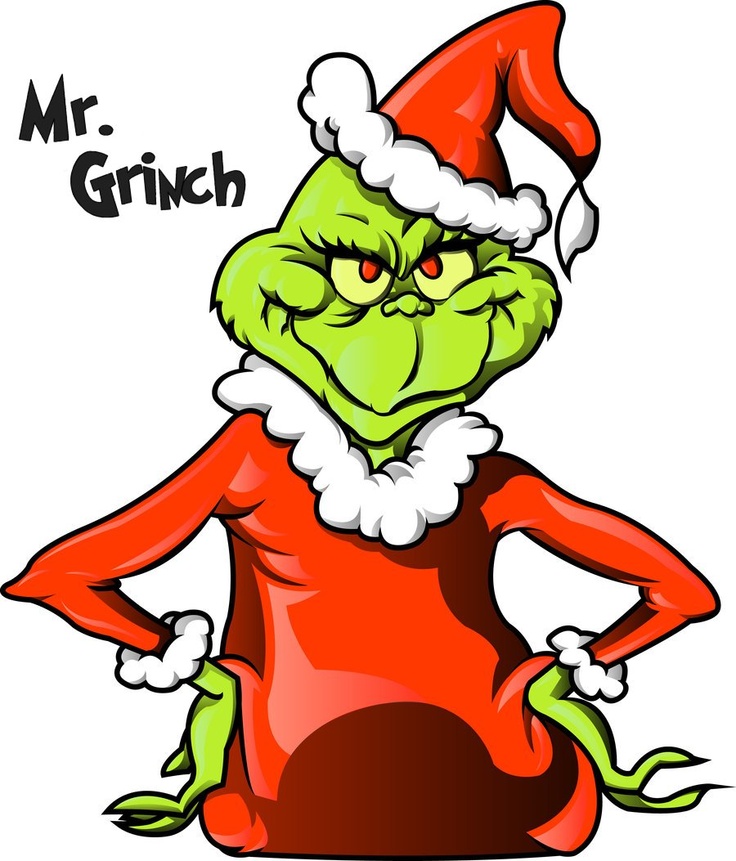 736x861 Grinch Clipart