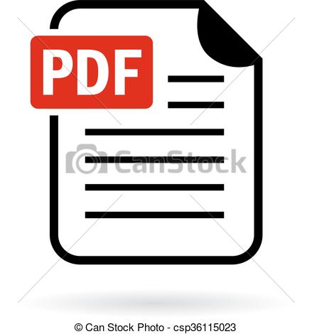 439x470 Pdf File Icon Isolated On White Background Vector Illustration