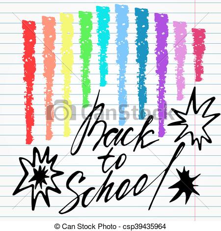 450x470 Modern Hand Drawn Calligraphy. Typography Poster Design . Clip