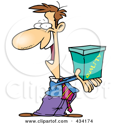 450x470 Cartoon Clipart Man Holding Poster Collection