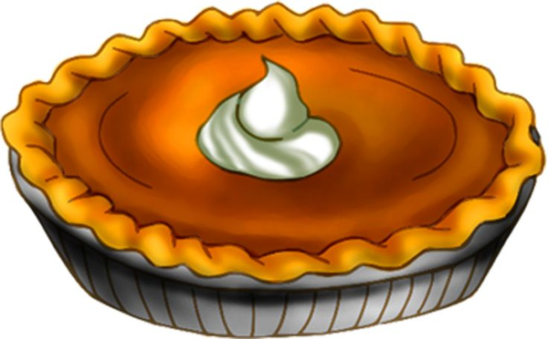 600x372 Black And White Pumpkin Pie Clipart Free Images
