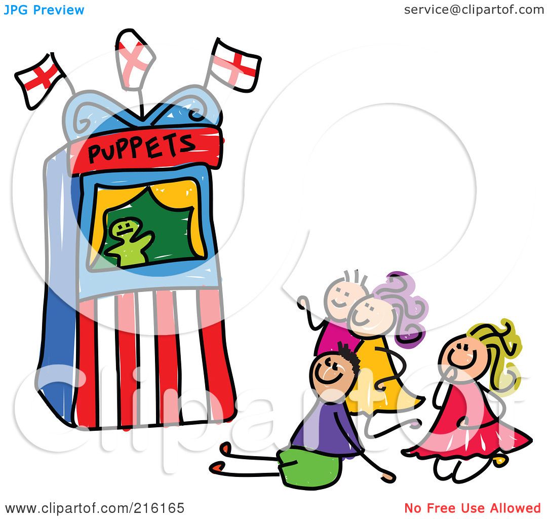 1080x1024 Royalty Free (Rf) Clipart Illustration Of A Childs Sketch Of Kids