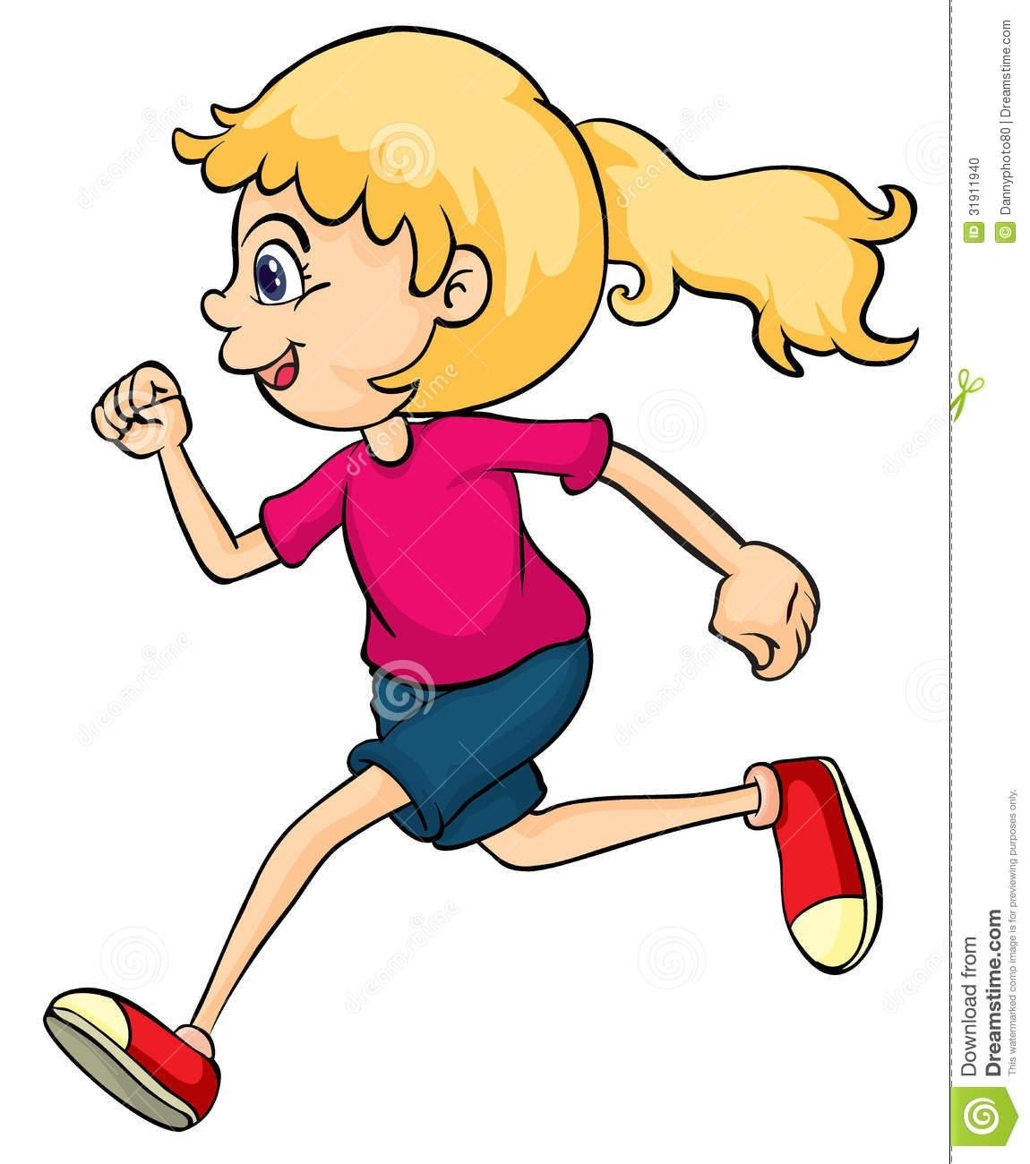 1150x1300 Girl Running Race Clipart