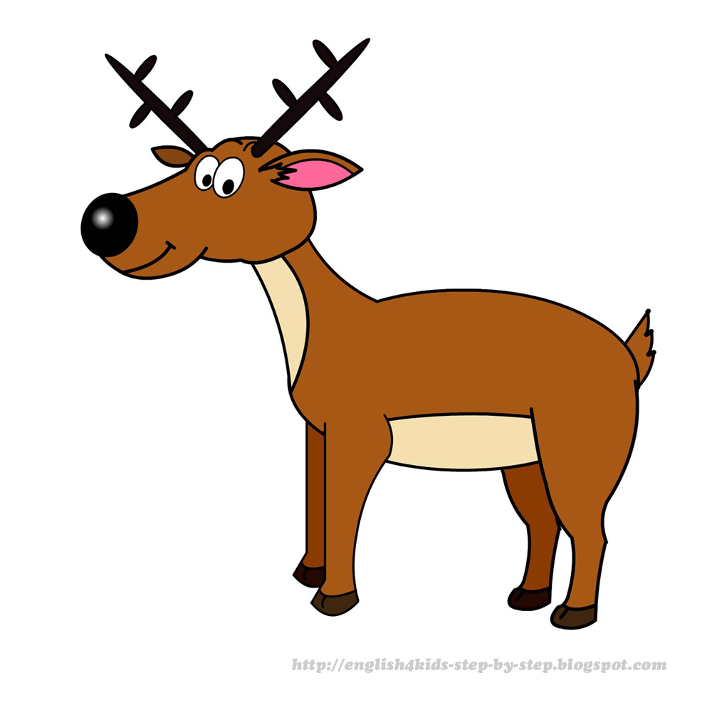 1000x997 Scary Clipart Deer